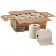 Georgia Pacific - Hard Roll of 1 Ply Brown Paper Towels - 8-1/4" Wide, 700' Roll Length - Americas Tooling