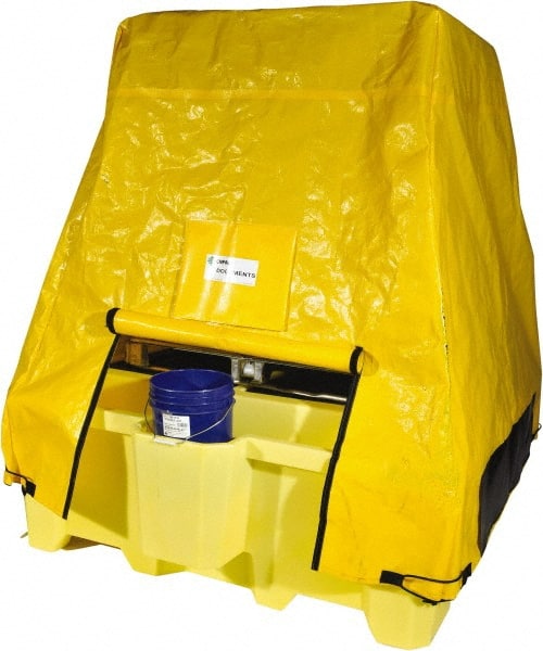 Enpac - Tarps & Dust Covers Material: Polyethylene Length (Inch): 80 - Americas Tooling