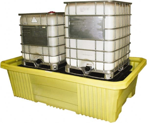 Enpac - IBC Sumps, Platforms & Decks Type: IBC Pallet w/Drain Number of Totes: 2 - Americas Tooling