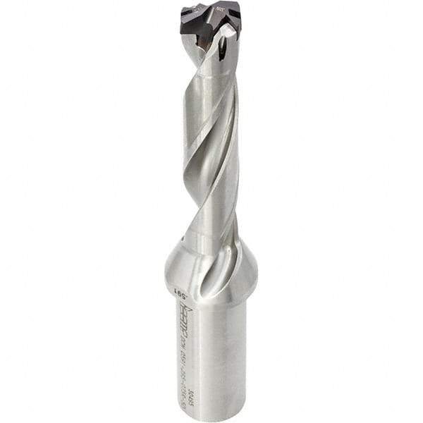 Iscar - 1-1/2" Max Diam, 5xD, 7-1/2" Max Drill Depth, 1-1/2" Shank Diam, 11.77" OAL, Replaceable Tip Drill - HCP-IQ, ICG, ICP, SOGT-W Insert, MNC Toolholder, Series CombiCham - Americas Tooling