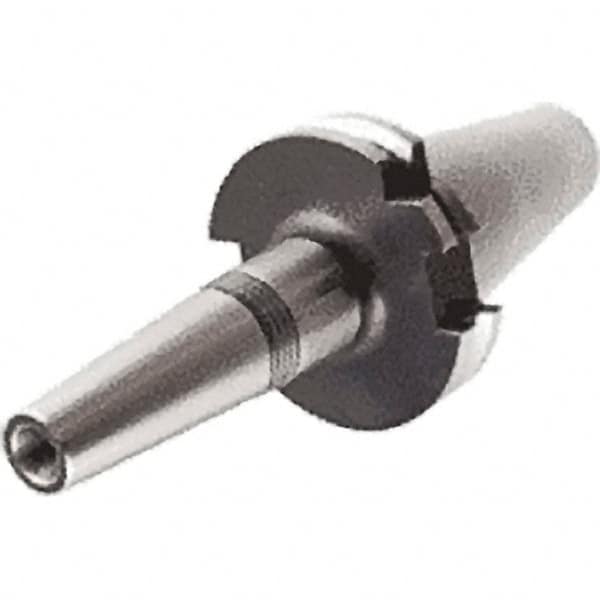 Iscar - 10mm Hole Diam, DIN69871-40 Taper Shank Shrink Fit Tool Holder & Adapter - 104.1mm Projection, 16mm Nose Diam, 36mm Clamping Depth, 25,000 RPM, Through Coolant - Exact Industrial Supply