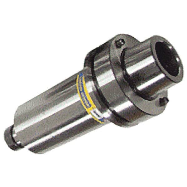 Iscar - HSK63FM Taper Shank 3/4" Pilot Diam Shell Mill Holder - 4-1/2" Flange to Nose End Projection, 1.772" Nose Diam, Through-Spindle Coolant - Exact Industrial Supply