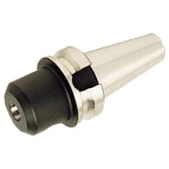 Iscar - BT50 Taper, 1.2598" Inside Hole Diam, 4.5276" Projection, Straight Shank Adapter - 2.7953" Body Diam, Taper Shank, Through Coolant - Exact Industrial Supply