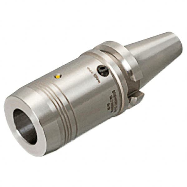 Iscar - BT40 Taper Shank, 8mm Hole Diam, Hydraulic Tool Holder/Chuck - 25mm Nose Diam, 90mm Projection, 37mm Clamp Depth, 12,000 RPM, Through Coolant - Exact Industrial Supply