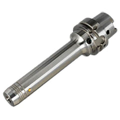 Iscar - HSK63A Taper Shank, 6mm Hole Diam, Hydraulic Tool Holder/Chuck - 23mm Nose Diam, 150mm Projection, 37mm Clamp Depth, 15,000 RPM, Through Coolant - Exact Industrial Supply