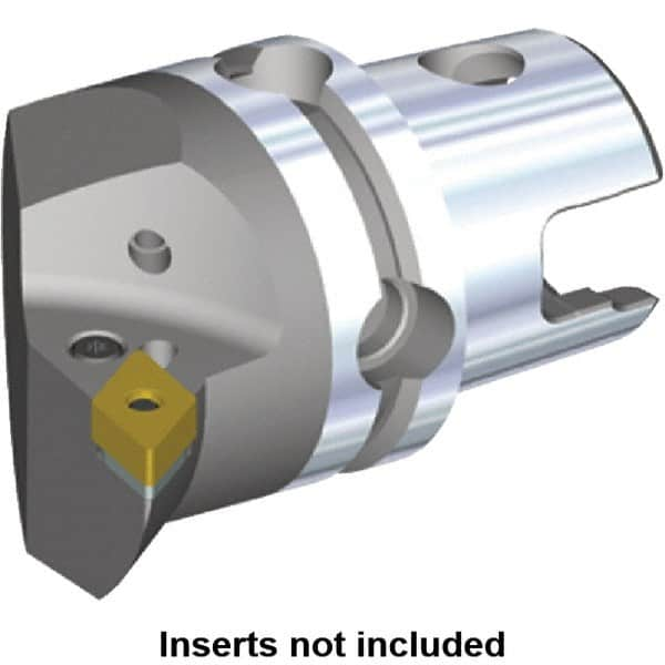 Kennametal - Left Hand Cut, Size KM40, DN.. Insert Compatiblity, Internal or External Modular Turning & Profiling Cutting Unit Head - 27mm Ctr to Cutting Edge, 40mm Head Length, Through Coolant, Series Kenlever - Americas Tooling