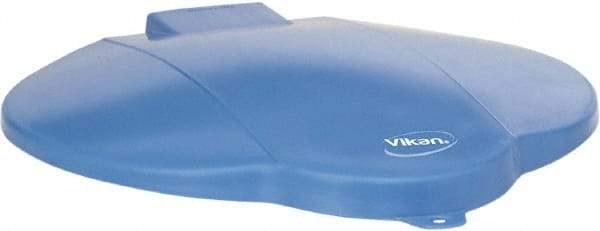 Vikan - 3 Gal Polypropylene Pail Lid - Blue, For Use with 5688 - Americas Tooling