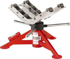 Ridgid - 6" to 24" Pipe Capacity, Adjustable Pipe Stand - 16" to 31" High, 4,500 Lb Capacity - Americas Tooling