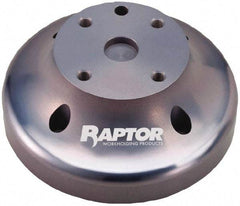 Raptor Workholding - 8.98" Jaw Width, 3-1/2" High Riser - For Use with 4 & 5 Axis Workholding Systems - Americas Tooling