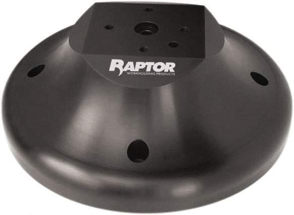 Raptor Workholding - 11.4" Jaw Width, 4-1/2" High Riser - For Use with 4 & 5 Axis Workholding Systems - Americas Tooling