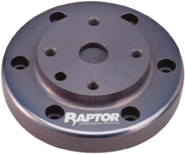 Raptor Workholding - 8.2" Jaw Width, 2" High Riser - For Use with 4 & 5 Axis Workholding Systems - Americas Tooling