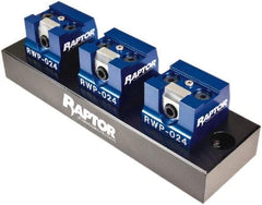 Raptor Workholding - 3/4" Jaw Width, 2-7/8" High x 10" Long x 4" Wide Dovetail Vise - For Use with 4 & 5 Axis Workholding Systems - Americas Tooling