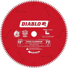 Freud - 12" Blade Diam, 120 Teeth, Carbide-Tipped Cold Saw Blade - 1" Arbor Hole Diam, 0.071" Blade Thickness - Americas Tooling