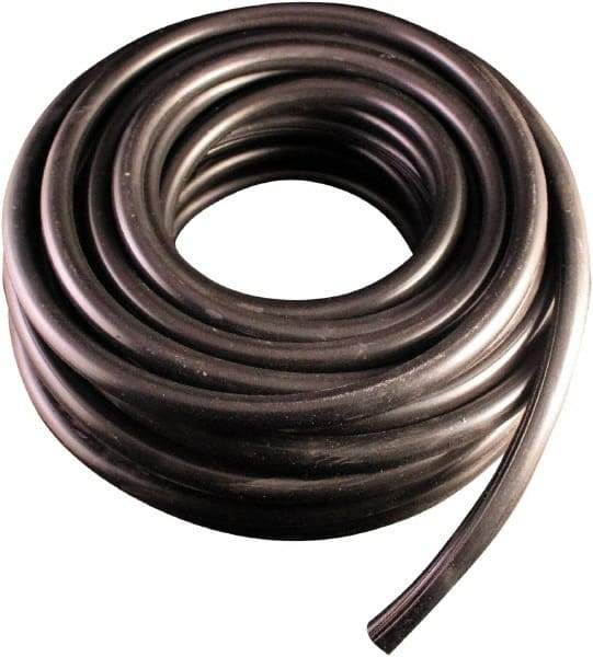 Milton - 3/8" Diam x 300' Signal Bell Hose - Rubber, Black - Americas Tooling