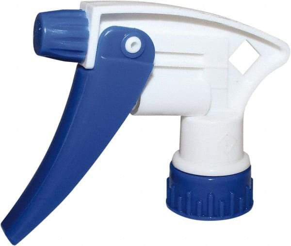 PRO-SOURCE - Plastic Trigger Sprayer - Blue/White, 9-1/4" Dip Tube Length - Americas Tooling