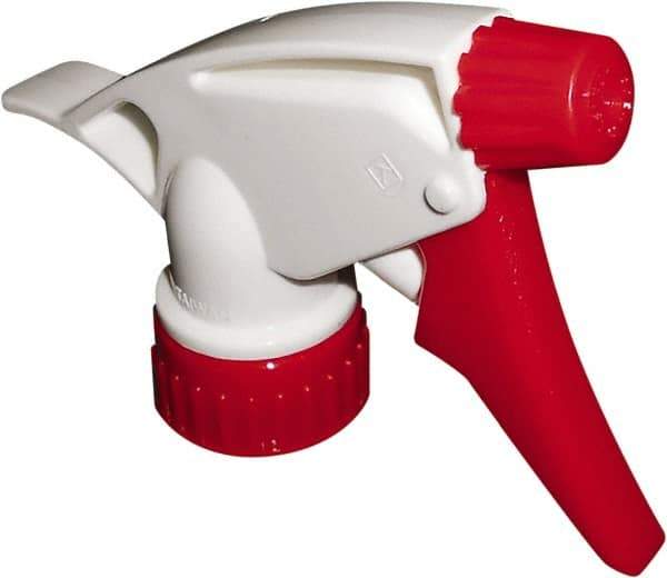 PRO-SOURCE - Plastic Trigger Sprayer - Red/White, 7-1/4" Dip Tube Length - Americas Tooling