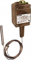 Barksdale - -50 to 150°F Remote Mount Temperature Switch - 3/8 x 4-1/16 Capillary, 304 Stainless Steel, ±1% of mid-60% of F.S. - Americas Tooling