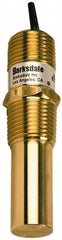 Barksdale - 50 to 300°F Bi-Metal Compact Switch - 1/2" NPT, 11/16 x 1-1/2 Rigid Stem, Brass, ±10°F - Americas Tooling