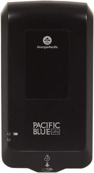 Georgia Pacific - 1000 to 1200 mL Foam Hand Sanitizer Dispenser - Automatic Operation, Plastic, Wall Mounted, Black - Americas Tooling