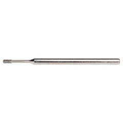 0.07″ × 0.157″ × 1″ Electroplated CBN Mounted Point 100 Grit - Americas Tooling