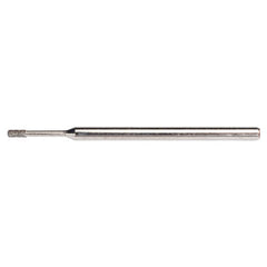 0.08″ × 0.157″ × 0.5″ Electroplated CBN Mounted Point 200 Grit - Americas Tooling