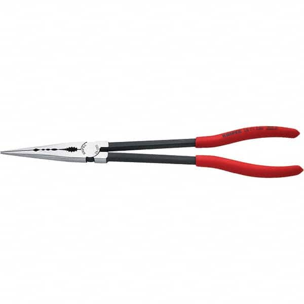 Knipex - Long Nose Pliers Type: Long Reach Jaw Length (Inch): 2.7800 - Americas Tooling