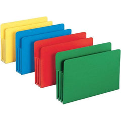 SMEAD - 14-3/4 x 9-1/2", Legal, Assorted Colors, Expansion Folders - Straight Tab Cut Location - Americas Tooling