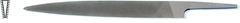 6" Knife File, Cut 0 - Americas Tooling