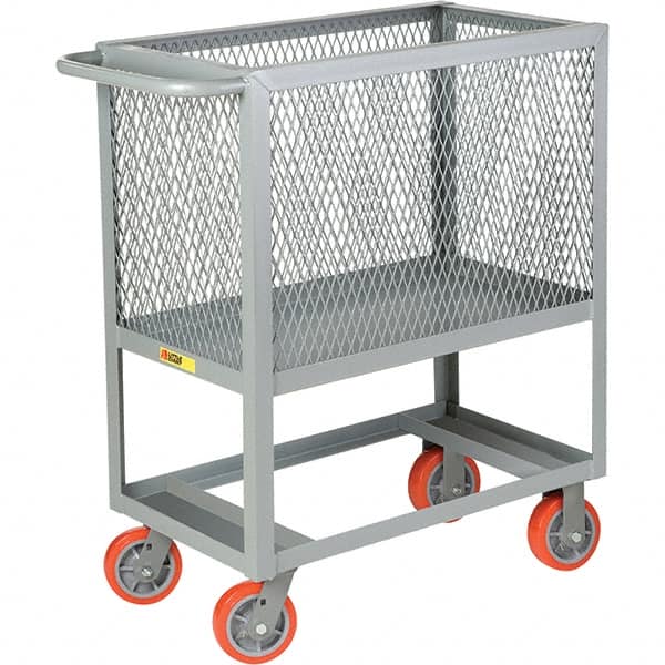 Little Giant - 2,000 Lb Capacity, 1 Shelf, Platform Truck - 53" Long x 24" Wide x 40" High - Americas Tooling