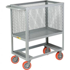 Little Giant - 2,000 Lb Capacity, 1 Shelf, Platform Truck - 53" Long x 24" Wide x 40" High - Americas Tooling