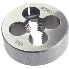 ‎1/2-20 × 1-1/2″ OD HSS Round Adjustable Die Series/List #2195 - Exact Industrial Supply