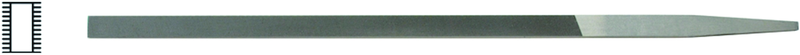 6" Pillar Extra-Narrow File, Cut 4 - Americas Tooling