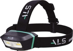 Advanced Lighting Systems - 3 Volt, Black Head Light - 250 Lumens, Rechargeable Battery, LED Lamp - Americas Tooling