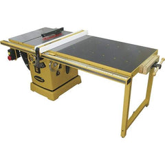 Jet - 10" Blade Diam, 5/8" Arbor Diam, 3 Phase Table Saw - 5 hp, 230/460 Volt, 11-1/4" Cutting Depth - Americas Tooling