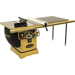 Powermatic - 10" Blade Diam, 5/8" Arbor Diam, 1 Phase Table Saw - 5 hp, 230 Volt, 11-1/4" Cutting Depth - Americas Tooling