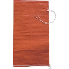 PRO-SAFE - 26" Long x 14" Wide Sand Bag - Orange Polypropylene, For Accident Prevention - Americas Tooling