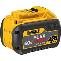 DeWALT - 60 Volt Lithium-Ion Power Tool Battery - 12 Ahr Capacity, 100 min Charge Time, Series 20/60 FLEXVOLT - Americas Tooling