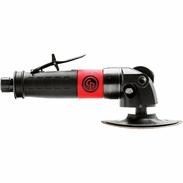 Chicago Pneumatic - 5" Max Disc, 12,000 RPM, Pneumatic Handheld Disc Sander - 36 CFM, 3/8" Inlet, 1.5 hp, 90 psi - Americas Tooling