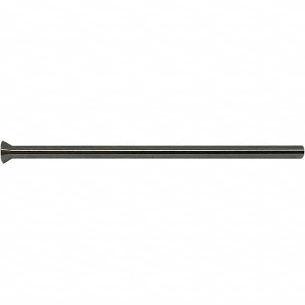 Gibraltar - 0.092" Pin Diam, 0.165" Head Diam x 0.1155" Head Height, 2-1/2" OAL, Conical Pin - High Speed Steel - Americas Tooling