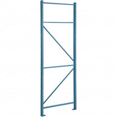 Steel King - 22,780 Lb Capacity Heavy-Duty Framing Upright - 1-7/8" Wide x 96" High x 42" Deep, Blue - Americas Tooling