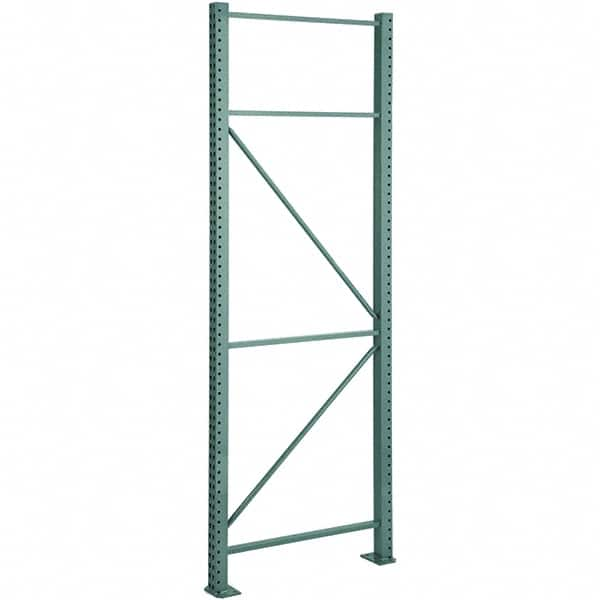 Steel King - 41,430 Lb Capacity Heavy-Duty Framing Upright - 3" Wide x 192" High x 48" Deep, Green - Americas Tooling