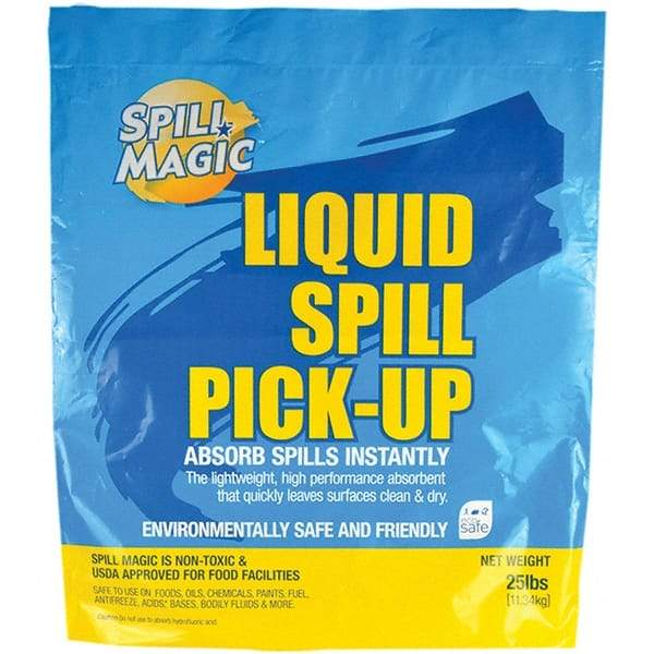 Spill Magic - 25 Lb Bag Perlite Granular Absorbent - Spill Containment - Americas Tooling