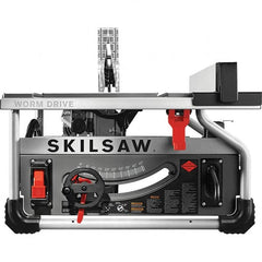 Skilsaw - 10" Blade Diam, Table Saw - 5,300 RPM, 13-13/32" Table Depth x 20" Table Width, 120 Volts, 15 Amps, 5/8" Arbor - Americas Tooling