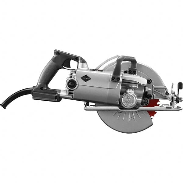 Skilsaw - 15 Amps, 8-1/4" Blade Diam, 4,700 RPM, Electric Circular Saw - 120 Volts, 8' Cord Length, 7/8" Arbor Hole, Left Blade - Americas Tooling