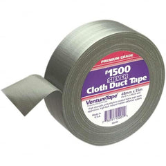 3M - 55m x 72mm x 10 mil Silver Polyethylene Cloth Duct Tape - Americas Tooling