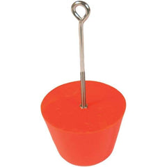 UltraTech - 7" Long x 6' Wide, Polyurethane Drain Plug - 6" Diam, Orange, Use for Spill Response - Americas Tooling