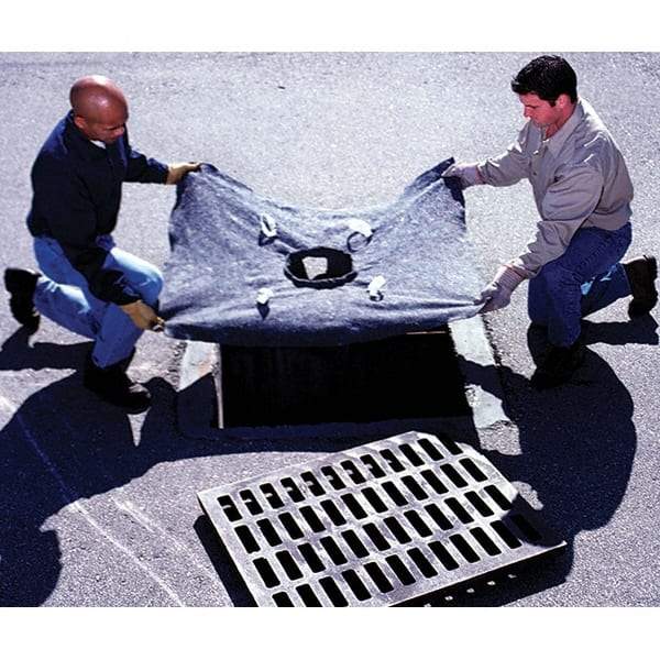 UltraTech - 4' Long x 3' Wide, Ultra X-TEX Drain Guard - Black, Use for Stormwater/Construction Compliance - Americas Tooling