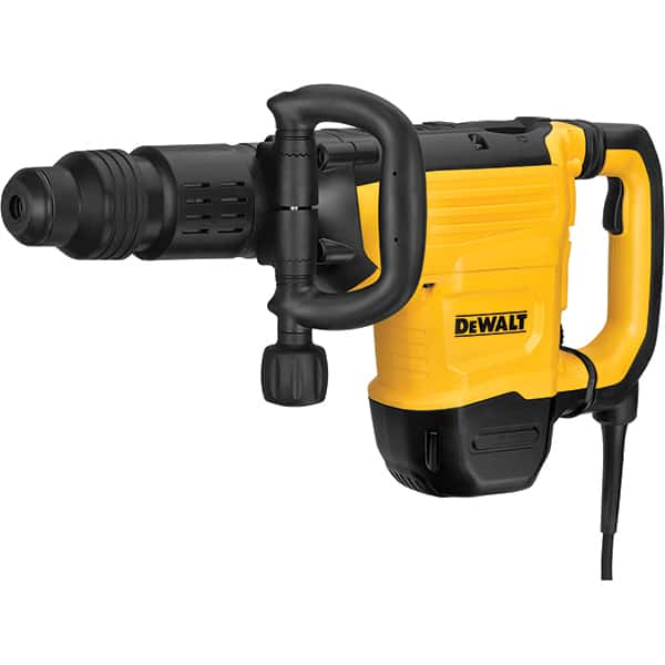 DeWALT - 1,105 to 2,210 BPM, 11.3" Stroke Length, Electric Demolition Hammer - 15 Amps, 1-3/4 NPT - Americas Tooling