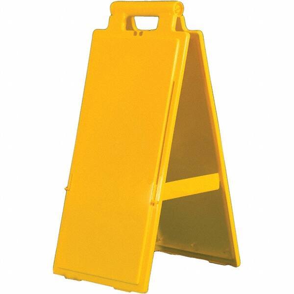 PRO-SAFE - Cone & A Frame Floor Signs Shape: A-Frame Type: Restroom, Janitorial & Housekeeping - Americas Tooling
