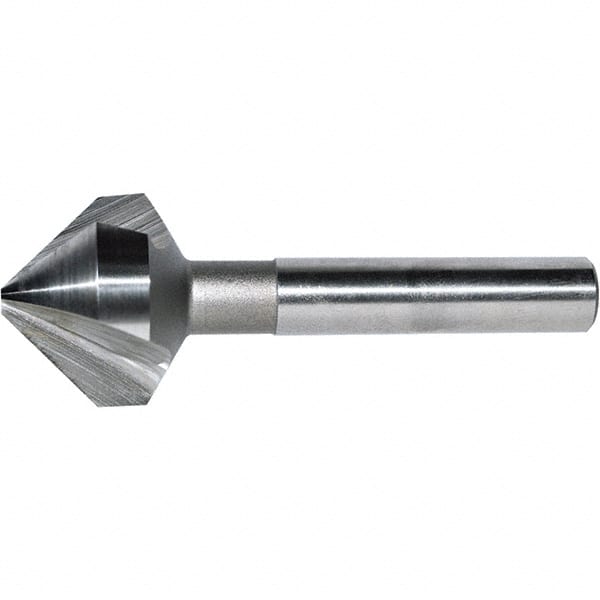 Keo - 1/4" Head Diam, 13/64" Shank Diam, 3 Flute 82° Cobalt Countersink - Americas Tooling